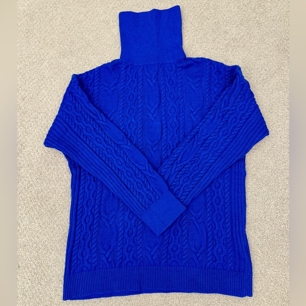 Wool Turtle Neck Sweater